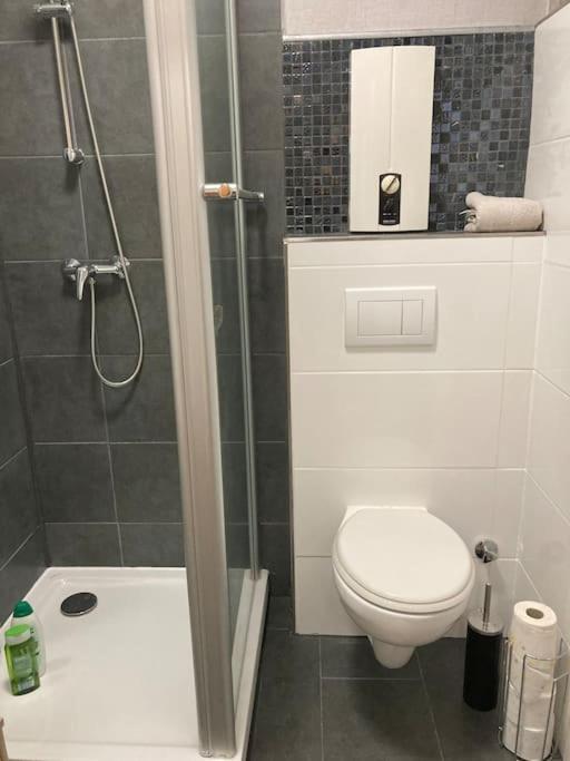 Toll Apartment Am Rhein Netflix Internet 1000 Mbits, Free Parking Duisburg Exteriör bild